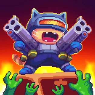 Cat Gunner: Super Zombie Shoot